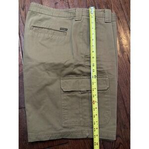 Wolverine Mens Khaki Tan Cargo Shorts 100% Cotton Workwear Size 40